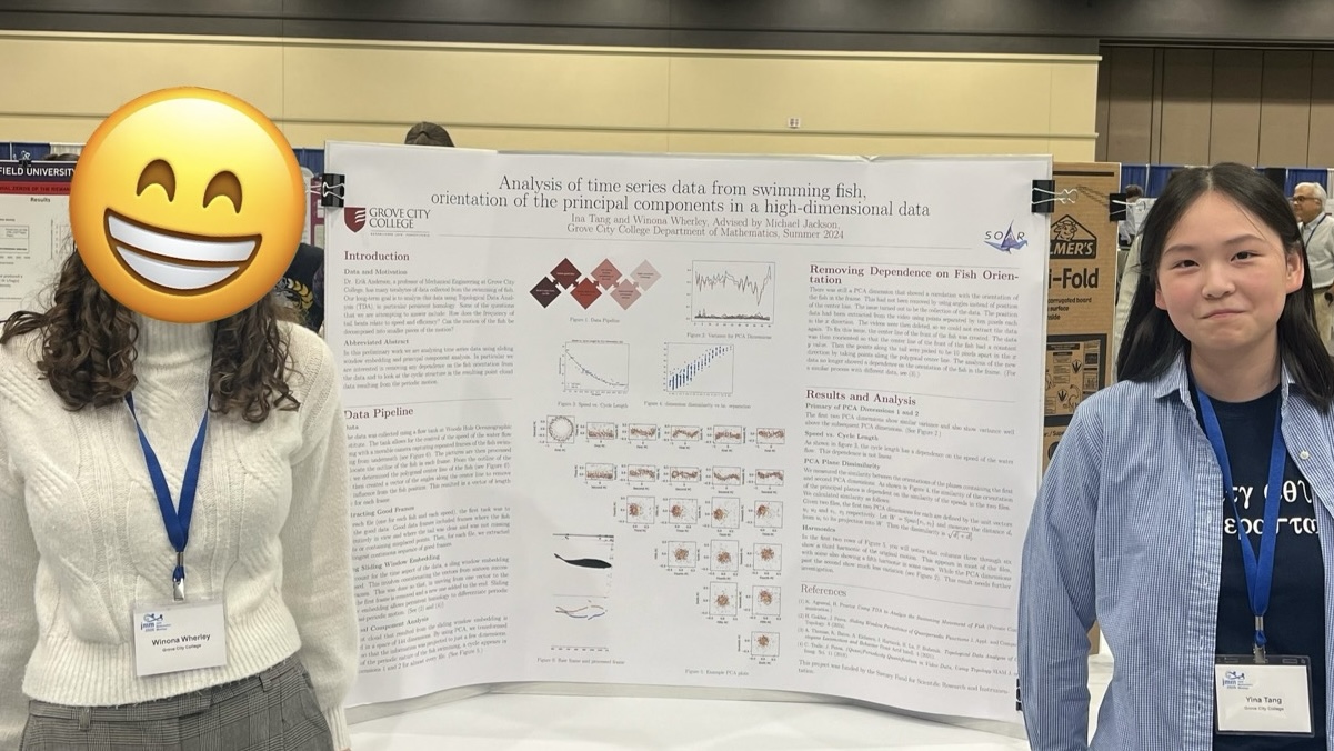 Winona and I at JMM!